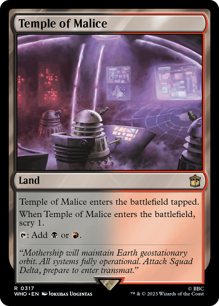 Temple of Malice [Doctor Who] | Clutch Gaming