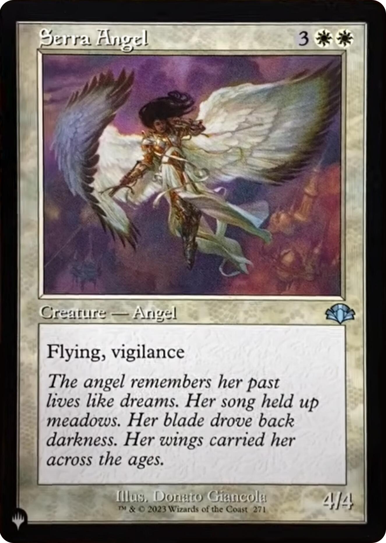 Serra Angel (Retro Frame) [The List] | Clutch Gaming