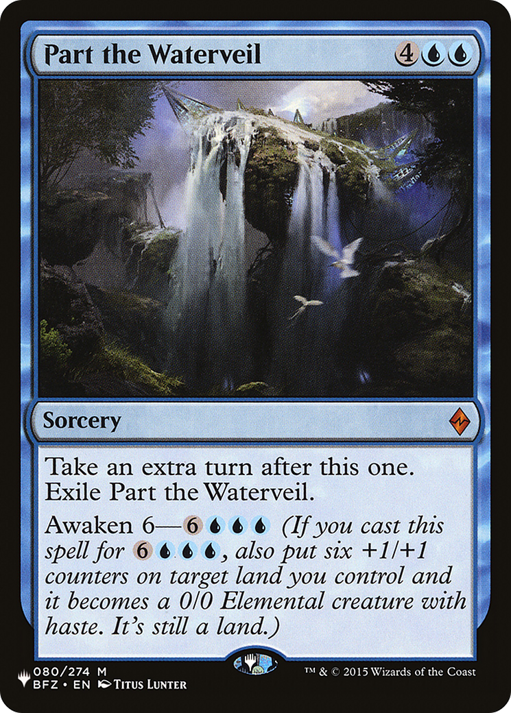 Part the Waterveil [The List Reprints] | Clutch Gaming