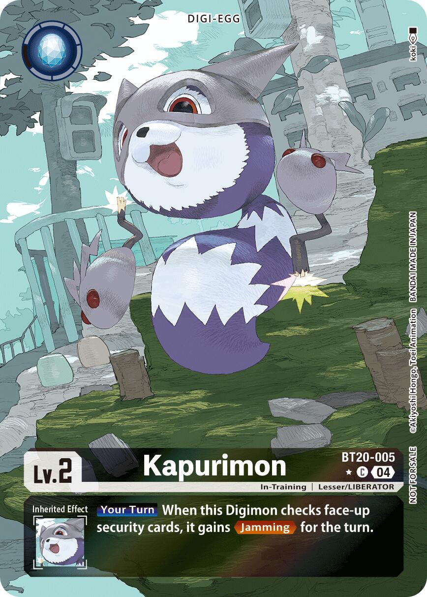 Kapurimon [BT20-005] (Box Promotion Pack) [Release Special Booster Ver.2.5 Promos] | Clutch Gaming