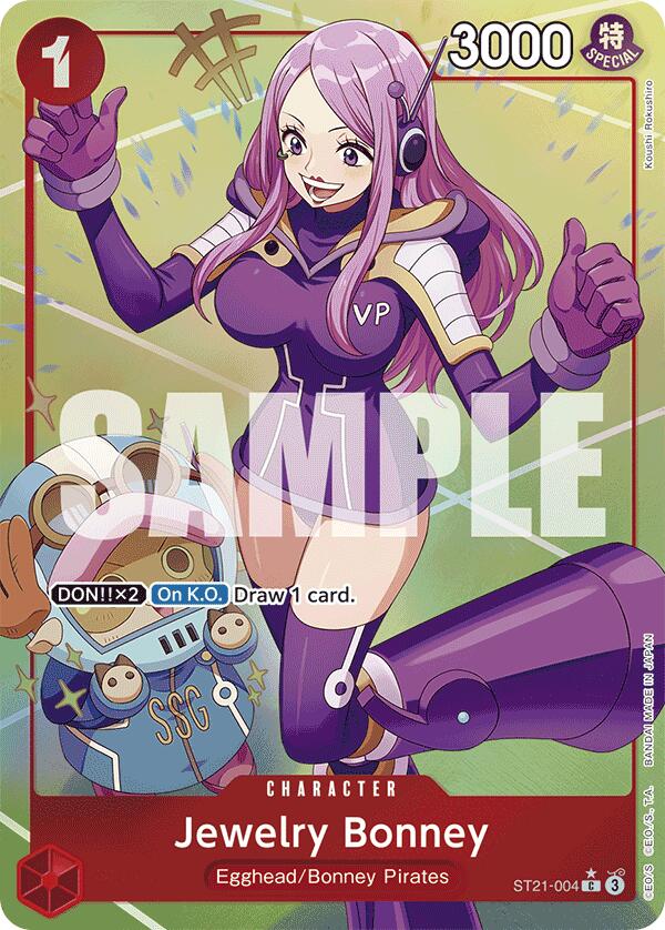 Jewelry Bonney (Parallel) [Starter Deck EX: Gear 5] | Clutch Gaming