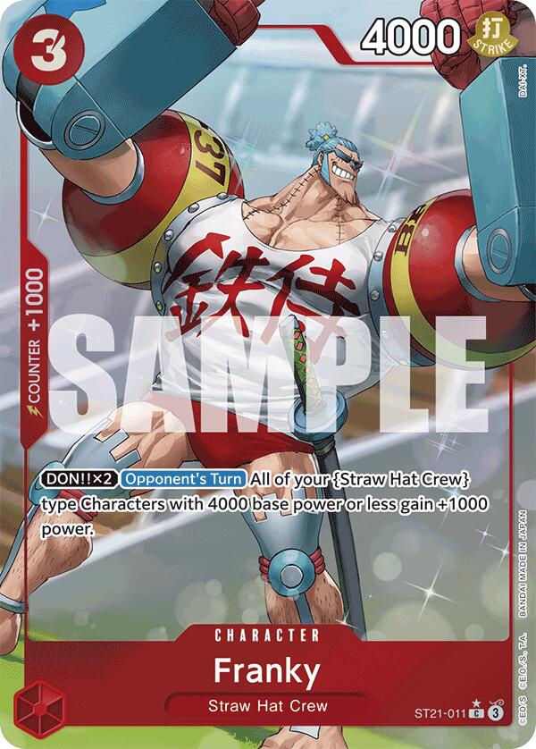 Franky (Parallel) [Starter Deck EX: Gear 5] | Clutch Gaming