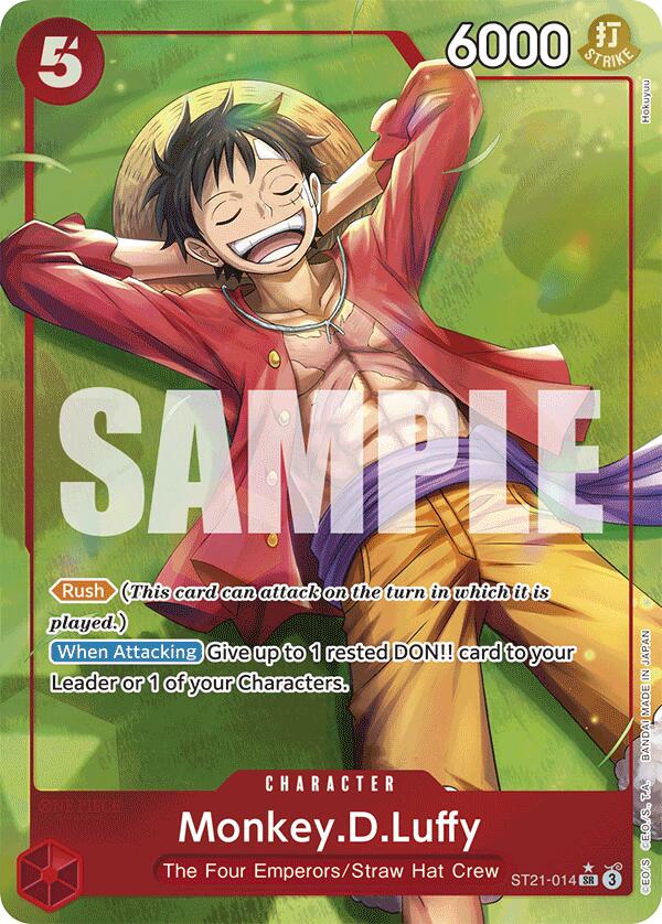 Monkey.D.Luffy (Parallel) [Starter Deck EX: Gear 5] | Clutch Gaming