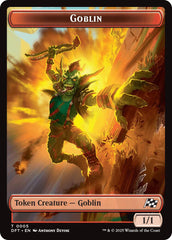 Goblin // Thopter (0010) Double-Sided Token [Aetherdrift Tokens] | Clutch Gaming