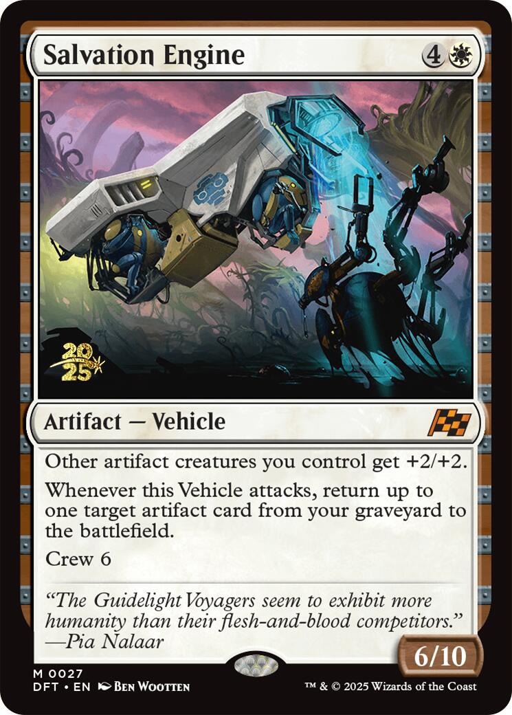 Salvation Engine [Aetherdrift Prerelease Promos] | Clutch Gaming