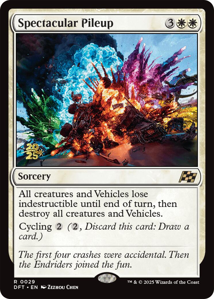 Spectacular Pileup [Aetherdrift Prerelease Promos] | Clutch Gaming