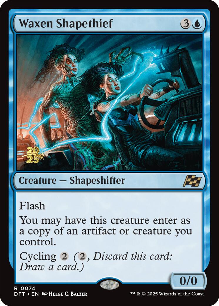 Waxen Shapethief [Aetherdrift Prerelease Promos] | Clutch Gaming