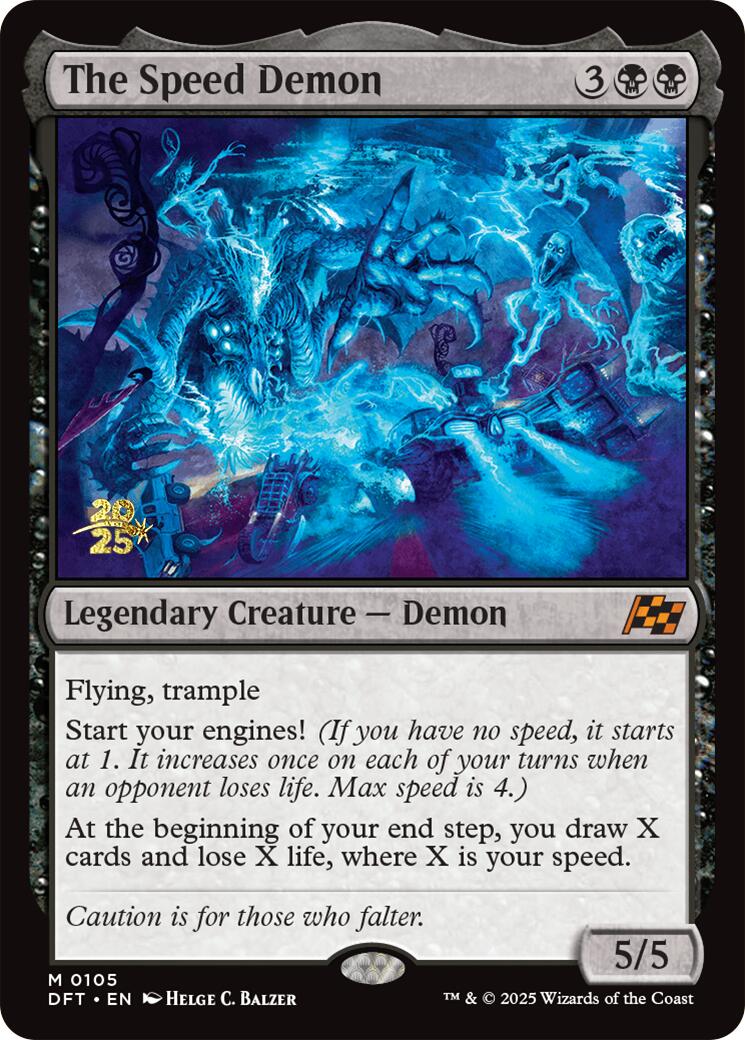 The Speed Demon [Aetherdrift Prerelease Promos] | Clutch Gaming