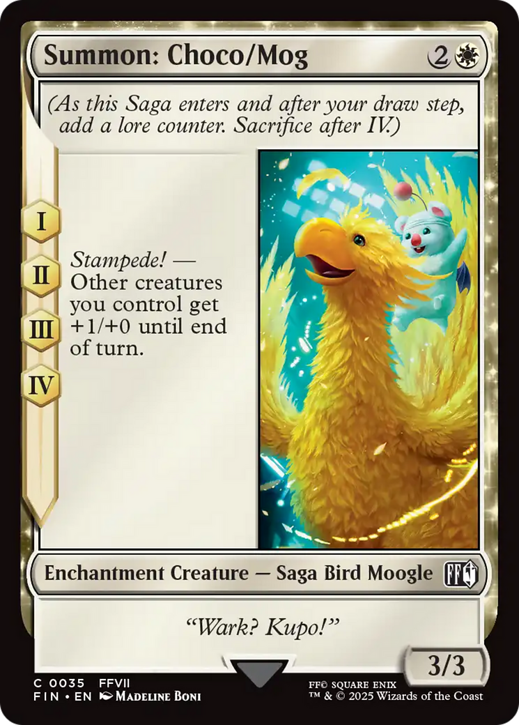 Summon: Choco/Mog [FINAL FANTASY] | Clutch Gaming