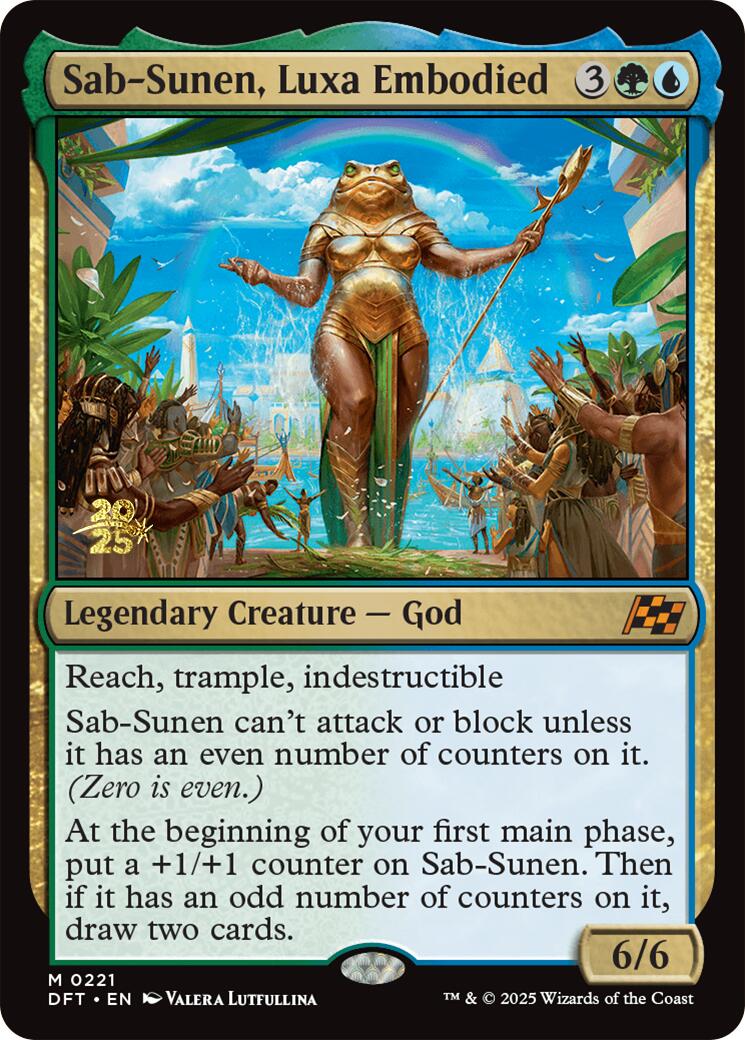 Sab-Sunen, Luxa Embodied [Aetherdrift Prerelease Promos] | Clutch Gaming