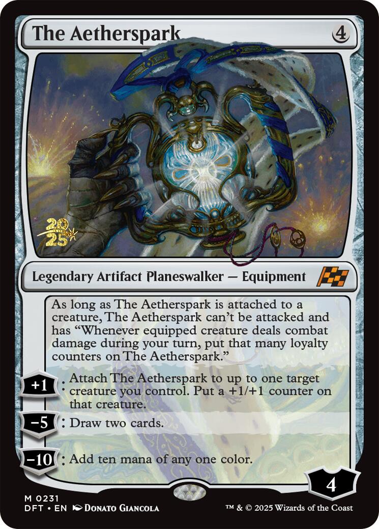 The Aetherspark [Aetherdrift Prerelease Promos] | Clutch Gaming