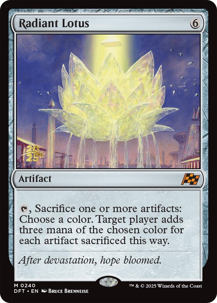 Radiant Lotus [Aetherdrift Prerelease Promos] | Clutch Gaming