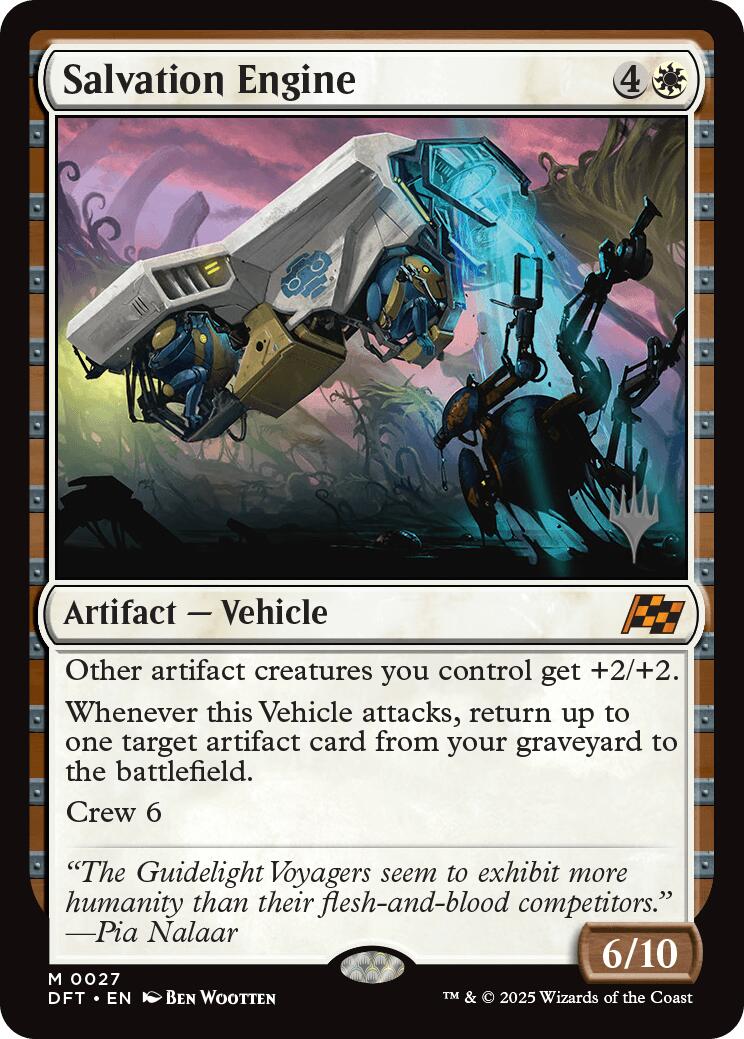 Salvation Engine (Promo Pack) [Aetherdrift Promos] | Clutch Gaming