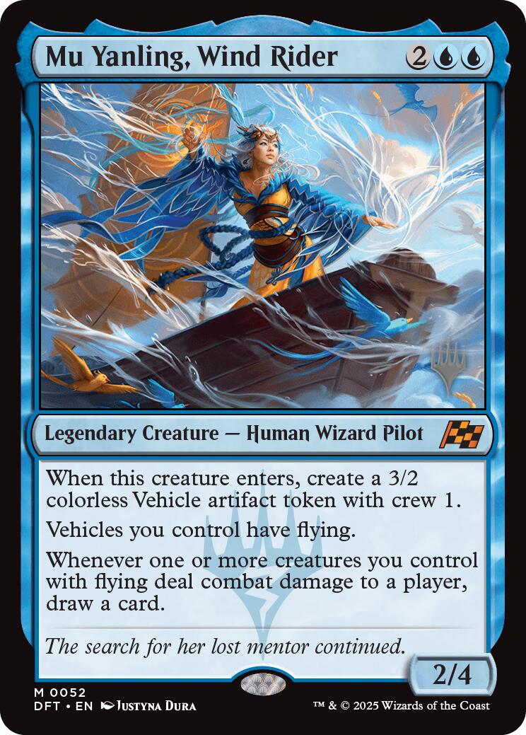 Mu Yanling, Wind Rider [Aetherdrift Promos] | Clutch Gaming