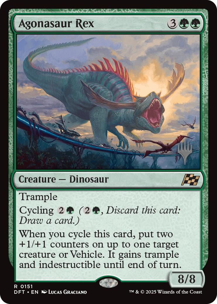 Agonasaur Rex [Aetherdrift Promos] | Clutch Gaming