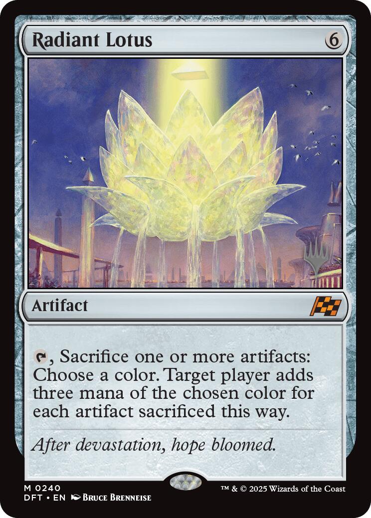 Radiant Lotus (Promo Pack) [Aetherdrift Promos] | Clutch Gaming