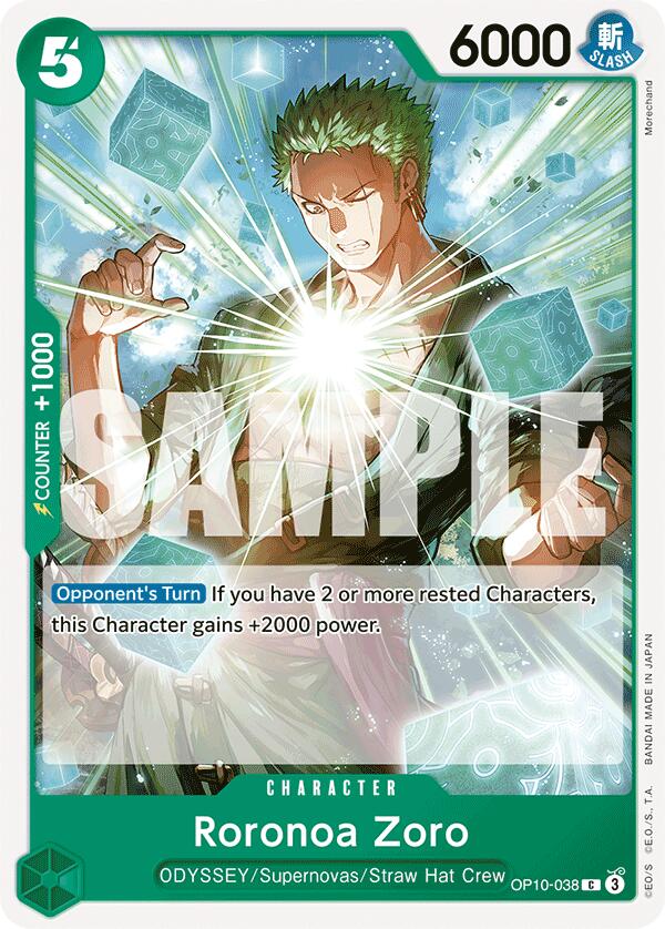 Roronoa Zoro (038) [Royal Blood] | Clutch Gaming
