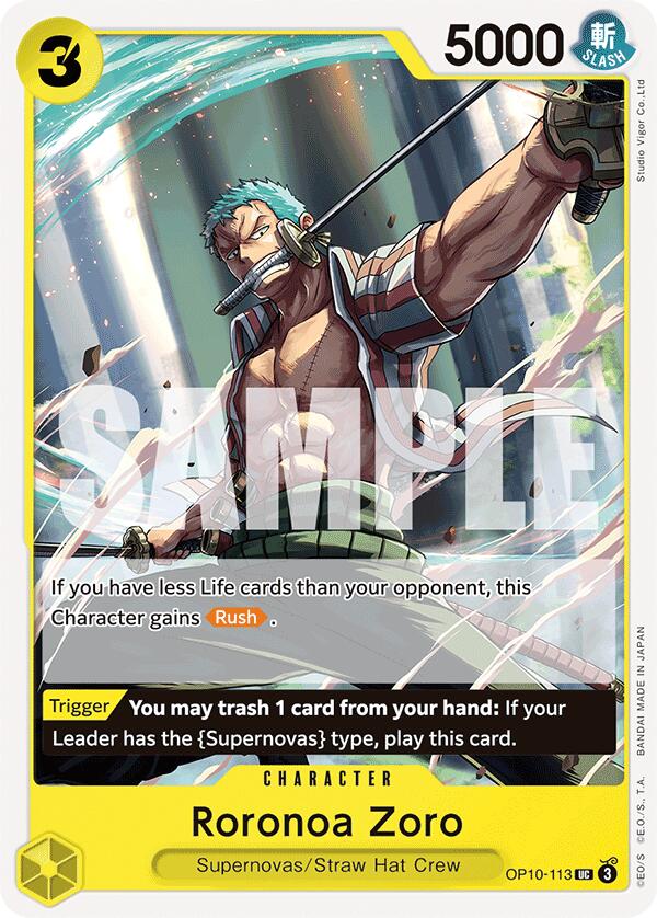 Roronoa Zoro (113) [Royal Blood] | Clutch Gaming
