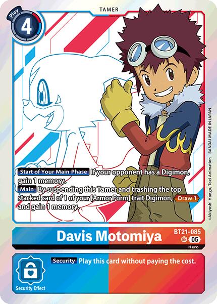 Davis Motomiya [BT21-085] [World Convergence] | Clutch Gaming