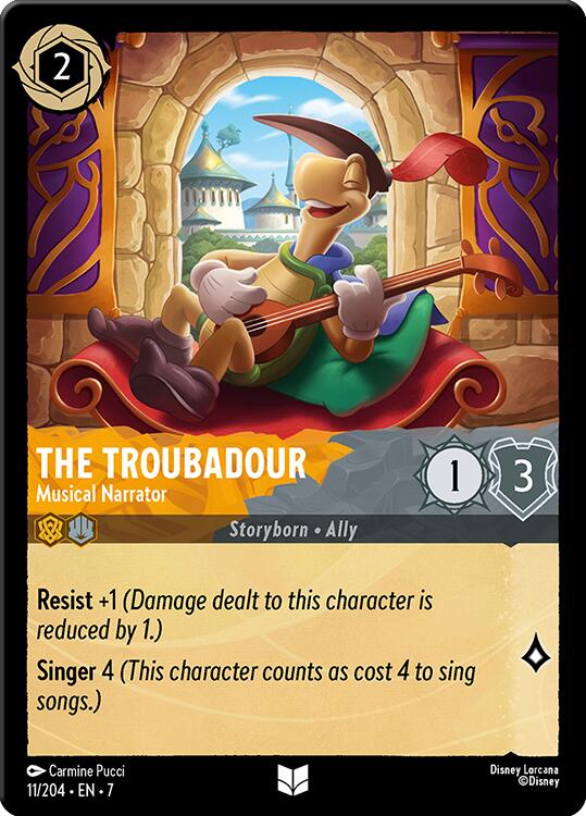 The Troubadour - Musical Narrator (11/204) [Archazia's Island] | Clutch Gaming