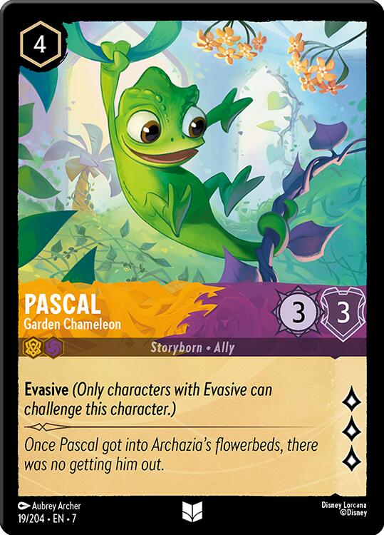 Pascal - Garden Chameleon (19/204) [Archazia's Island] | Clutch Gaming