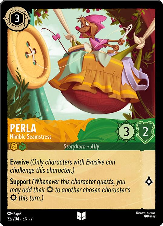 Perla - Nimble Seamstress (32/204) [Archazia's Island] | Clutch Gaming