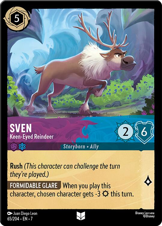 Sven - Keen-Eyed Reindeer (65/204) [Archazia's Island] | Clutch Gaming