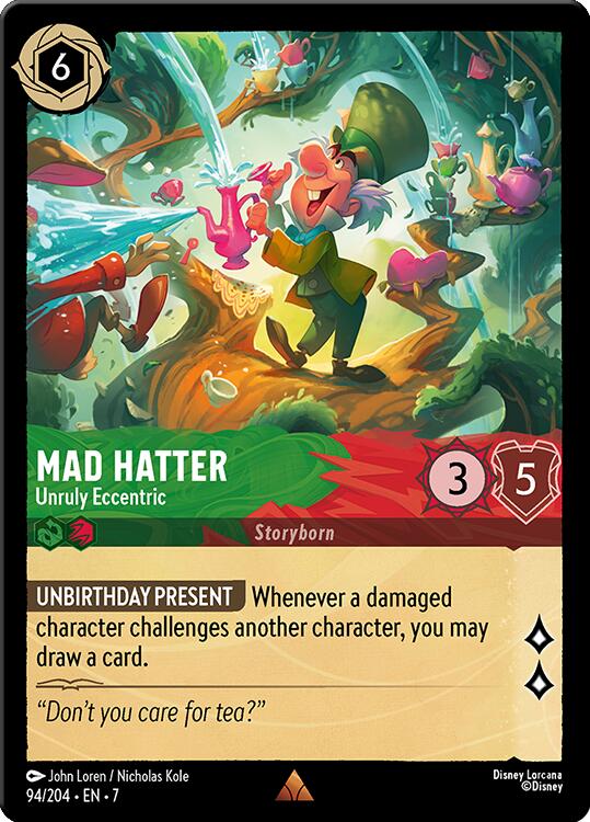 Mad Hatter - Unruly Eccentric (94/204) [Archazia's Island] | Clutch Gaming