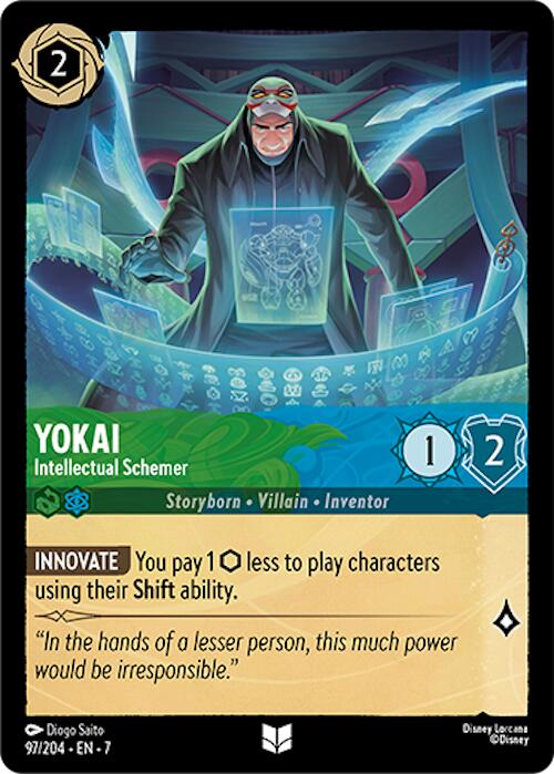 Yokai - Intellectual Schemer (97/204) [Archazia's Island] | Clutch Gaming
