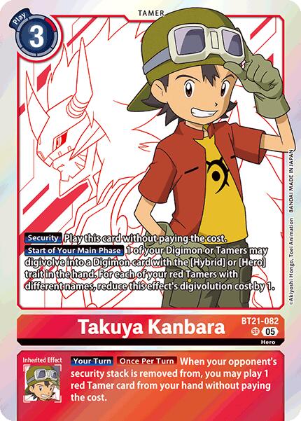 Takuya Kanbara [BT21-082] [World Convergence] | Clutch Gaming
