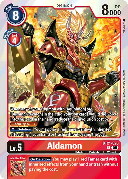 Aldamon [BT21-020] [World Convergence] | Clutch Gaming