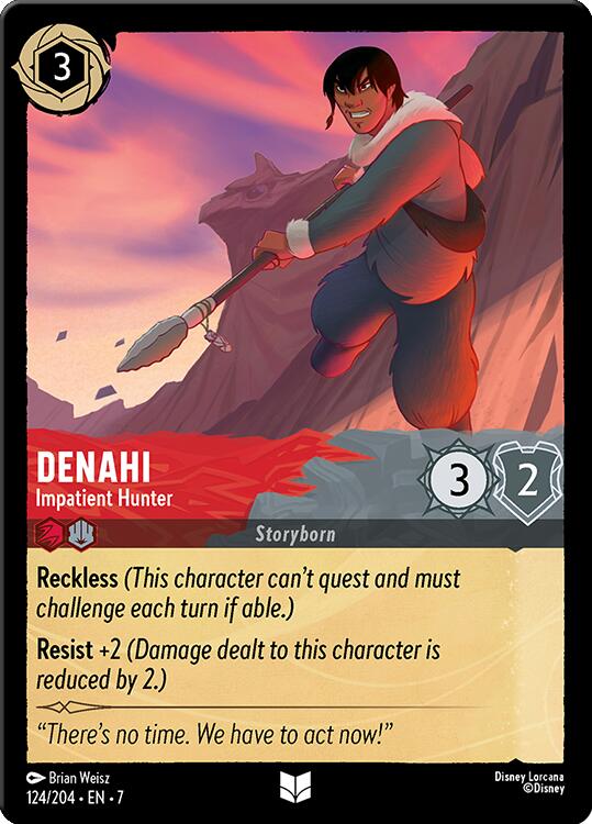 Denahi - Impatient Hunter (124/204) [Archazia's Island] | Clutch Gaming