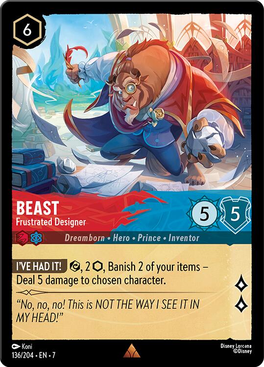 Beast - Frustrated Designer (136/204) [Archazia's Island] | Clutch Gaming