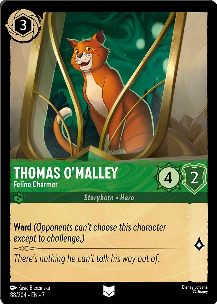 Thomas O'Malley - Feline Charmer (88/204) [Archazia's Island] | Clutch Gaming