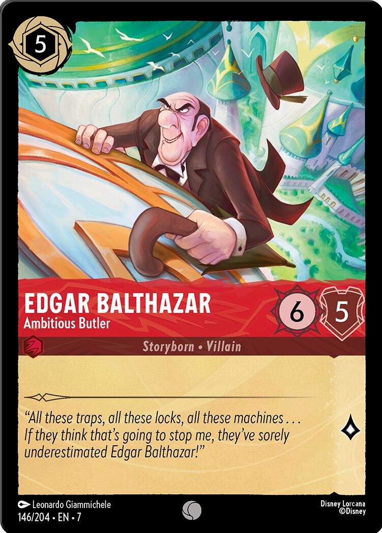 Edgar Balthazar - Ambitious Butler (146/204) [Archazia's Island] | Clutch Gaming