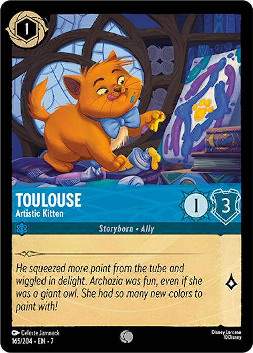 Toulouse - Artistic Kitten (165/204) [Archazia's Island] | Clutch Gaming