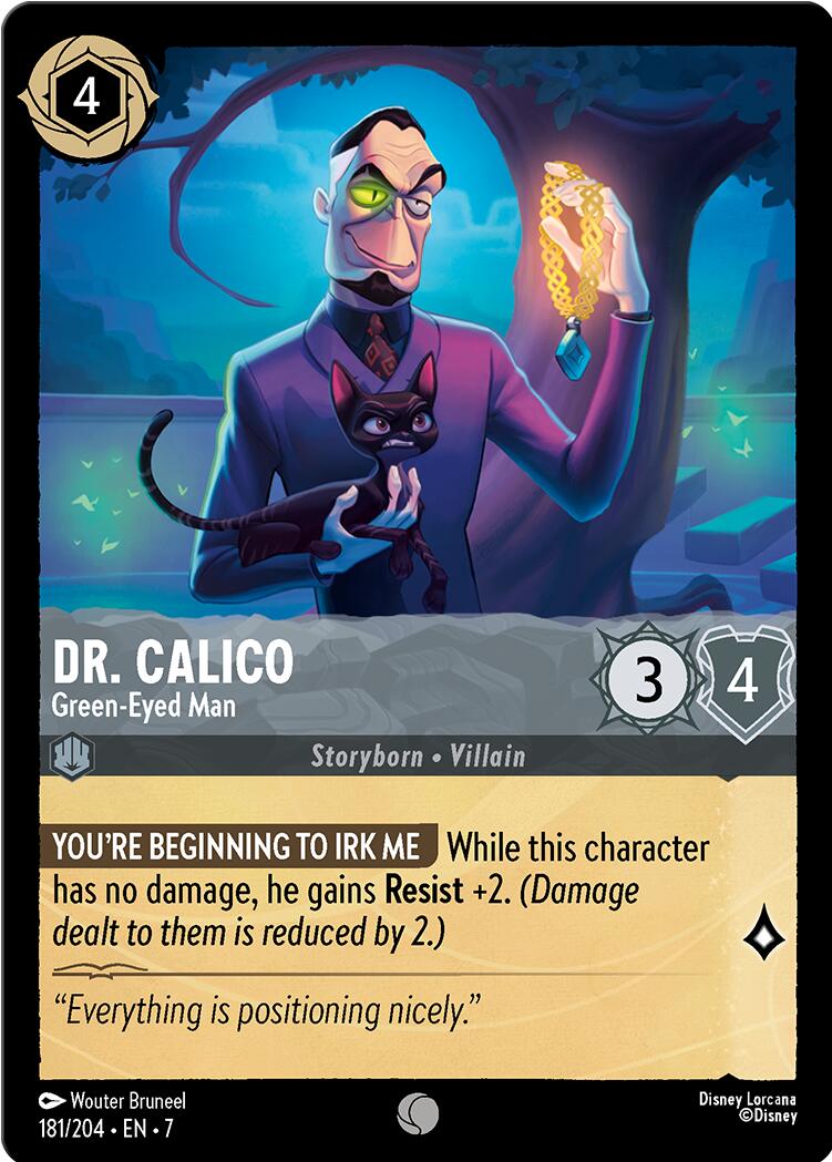 Dr. Calico - Green-Eyed Man (181/204) [Archazia's Island] | Clutch Gaming