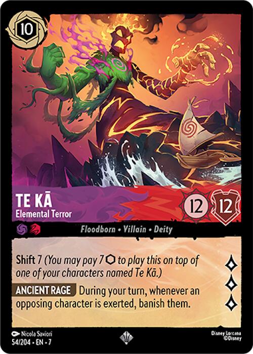 Te Ka - Elemental Terror (54/204) [Archazia's Island] | Clutch Gaming