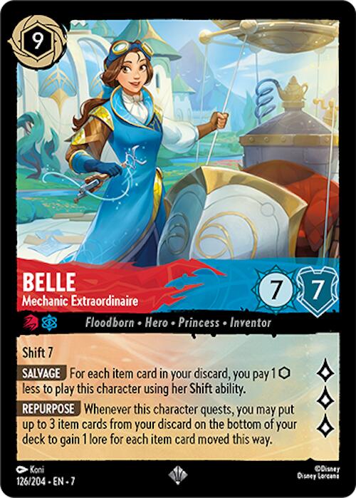 Belle - Mechanic Extraordinaire (126/204) [Archazia's Island] | Clutch Gaming