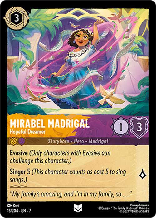 Mirabel Madrigal - Hopeful Dreamer (13/204) [Archazia's Island] | Clutch Gaming