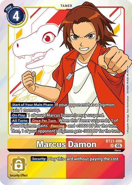 Marcus Damon [BT21-086] [World Convergence] | Clutch Gaming