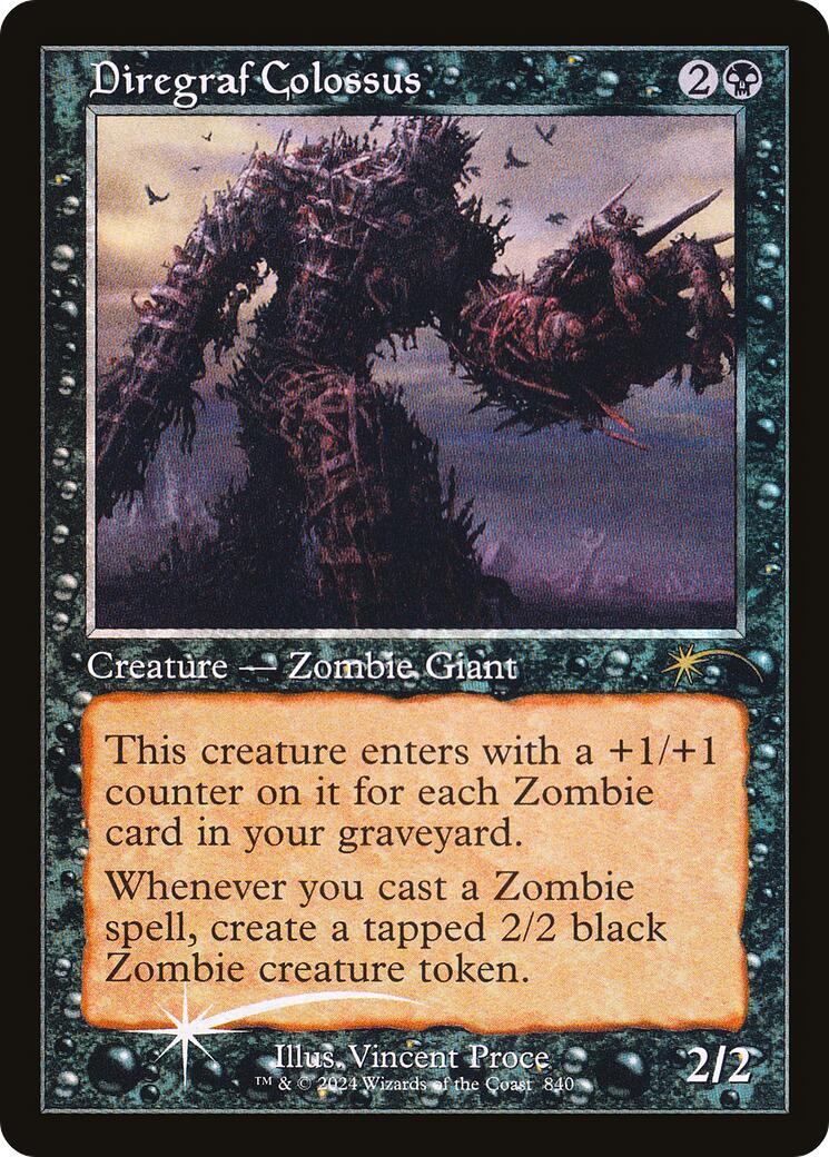 Diregraf Colossus (Retro Frame) [Secret Lair Drop Series] | Clutch Gaming