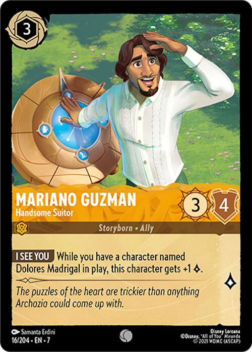 Mariano Guzman - Handsome Suitor (16/204) [Archazia's Island] | Clutch Gaming