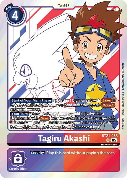 Tagiru Akashi [BT21-088] [World Convergence] | Clutch Gaming