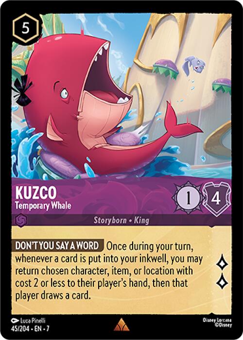 Kuzco - Temporary Whale (45/204) [Archazia's Island] | Clutch Gaming