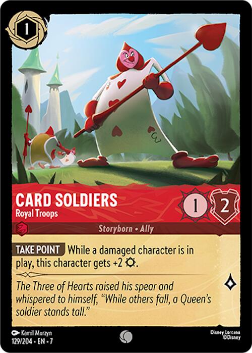 Card Soldiers - Royal Troops (129/204) [Archazia's Island] | Clutch Gaming