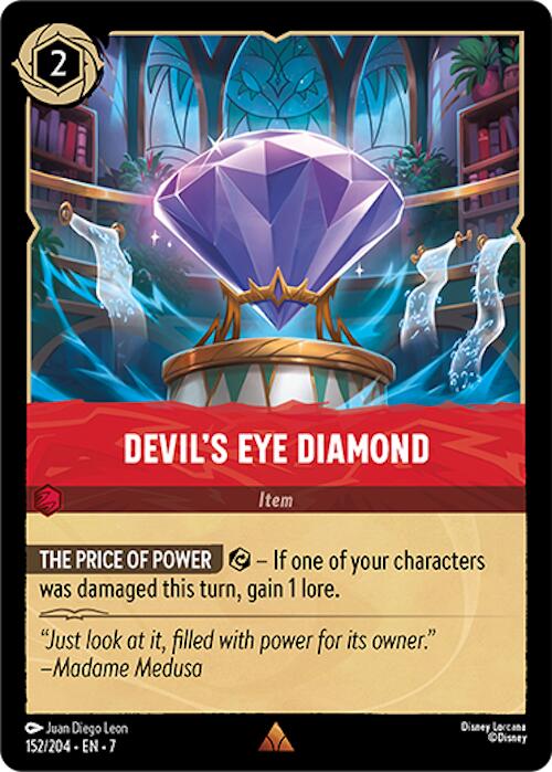 Devil's Eye Diamond (152/204) [Archazia's Island] | Clutch Gaming