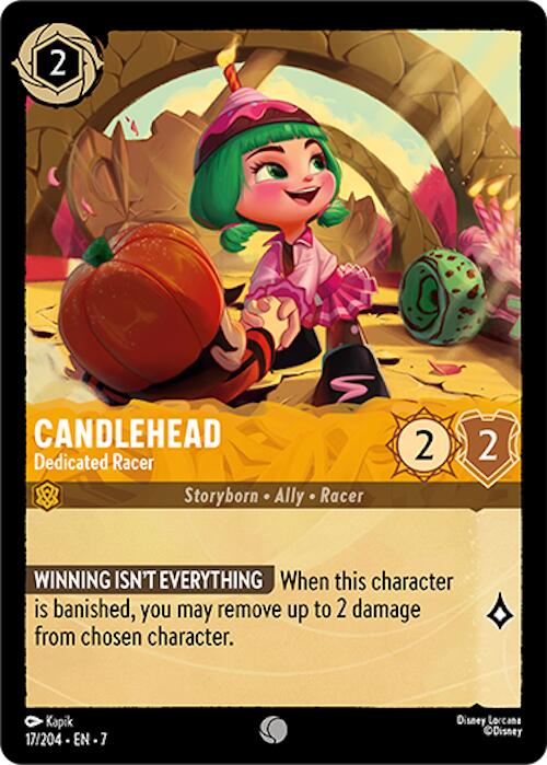 Candlehead - Dedicated Racer (17/204) [Archazia's Island] | Clutch Gaming