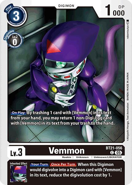 Vemmon [BT21-056] [World Convergence] | Clutch Gaming