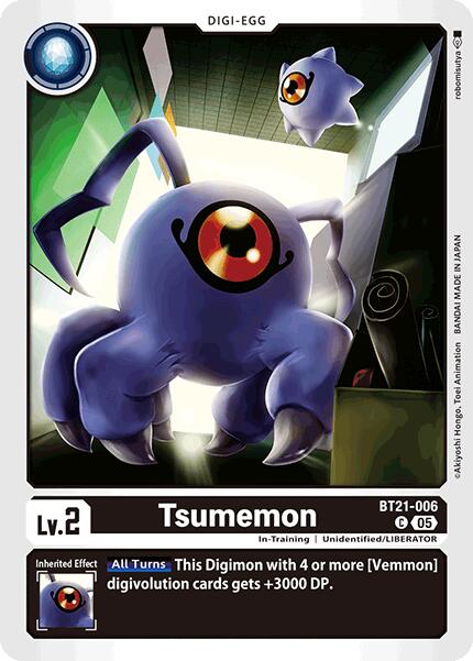 Tsumemon [BT21-006] [World Convergence] | Clutch Gaming